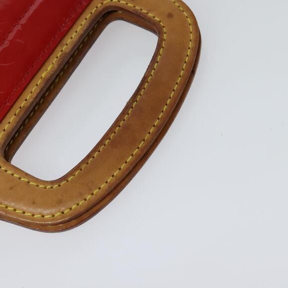 LOUIS VUITTON Monogram Vernis Stanton Tote Bag Red M91078 - Picture 7 of 12
